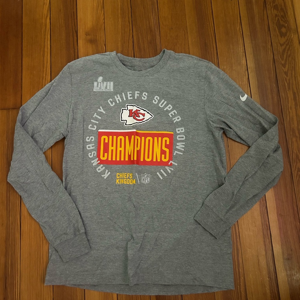 Nike Gray Chiefs Tee